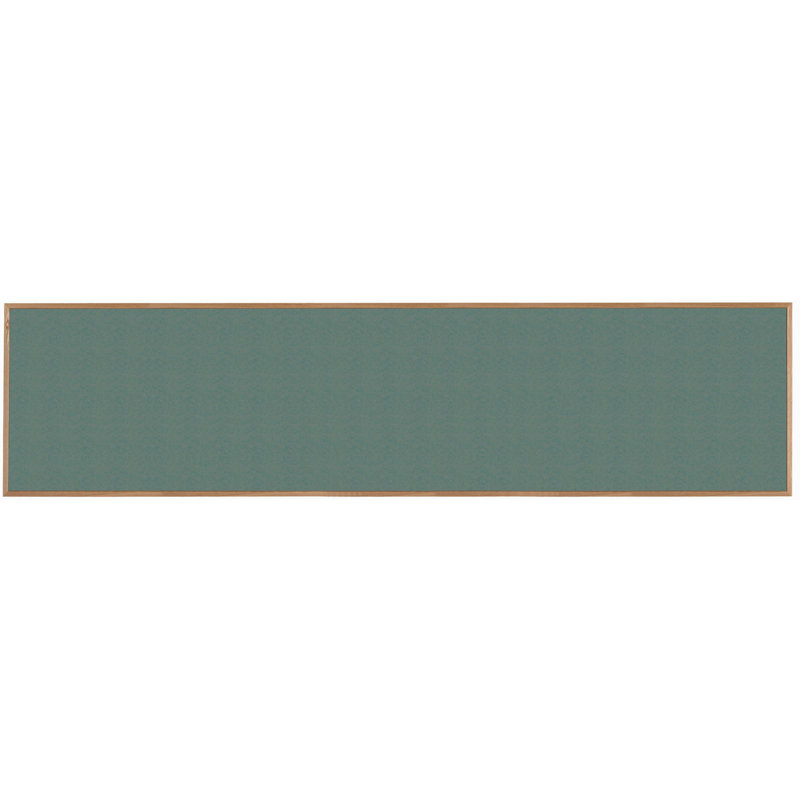 Wall Cork Bulletin Board, Green, 36" H x 48" W