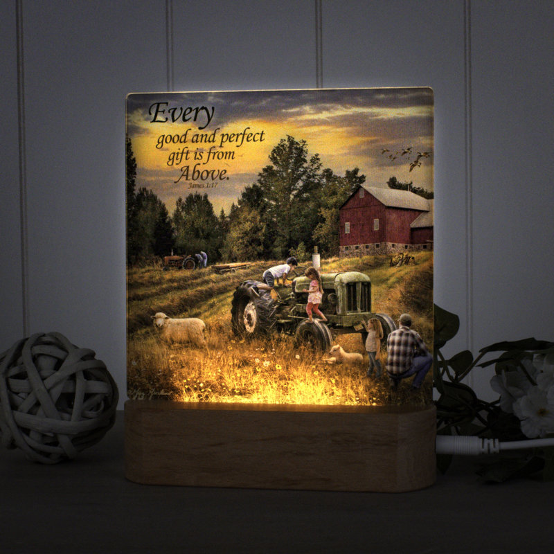 Gift from Above W/ Scripture Night Light