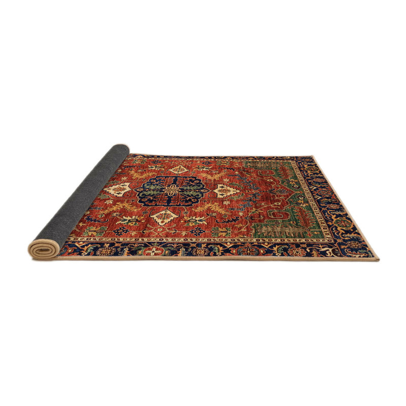 Abstract Indoor Rug, Round 5'