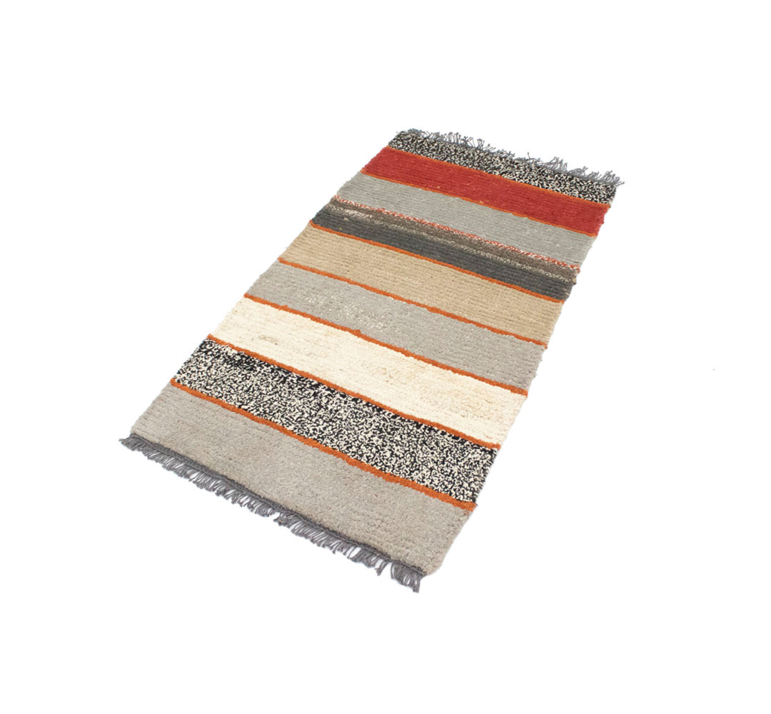 Gamelin Hand Hooked Grey Indoor/Outdoor Rug