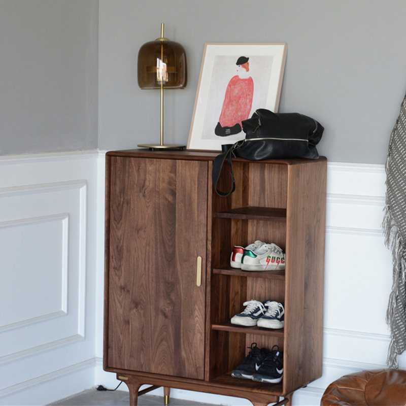 Simple Retro Storage Shoe Cabinet