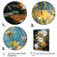 Art mural jaune et vert Zinnias Forest Blooms I - Zinnias-100421318-100421324