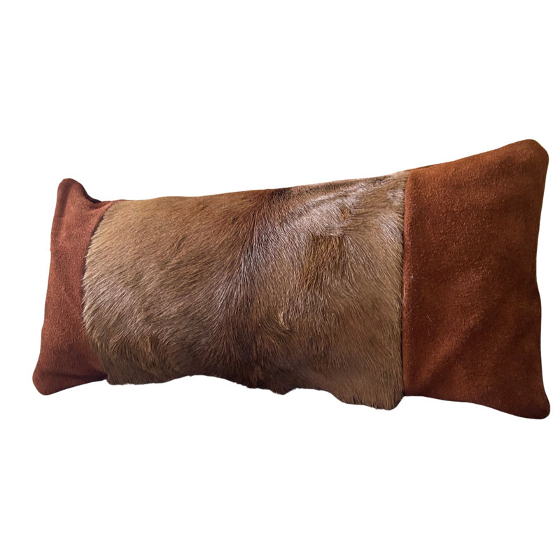 Impala Skin Pillow Case (Suede Side And Backing)