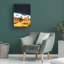 UFO Space Chase sur impression sur toile-94840586