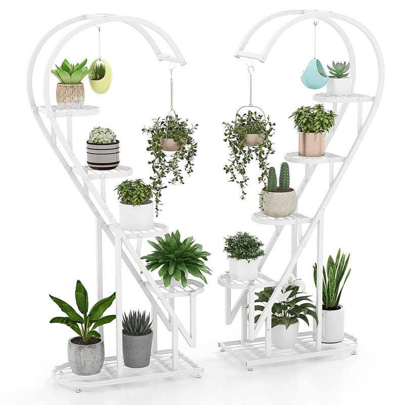 Sagers Plant Stand, White