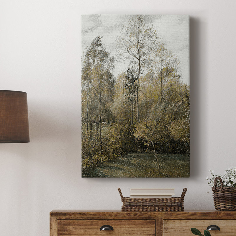 Paysage rétro CCXL - galerie Cavas, H 36 po x l 24 po