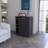 6-Bottle Rack Bar Cart