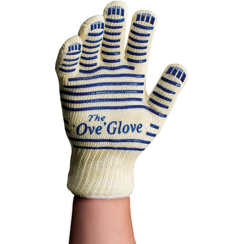 Joseph Enterprises Striped Synthetic Fiber Oven Glove