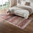Machine Washable Vintage Area Rug - Soft Carpet With Non-slip Backing For Living Room, Bedroom, Office-548684467