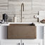 Évier de cuisine de style campagnard en béton de L 24 po x l 18 po NativeStone®
