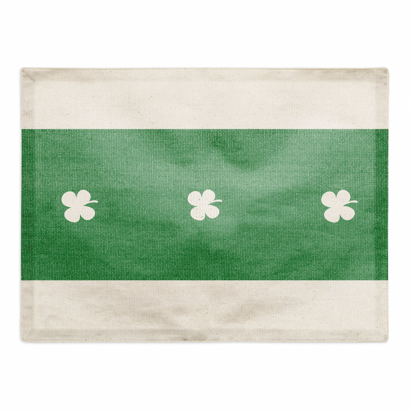 Amodea Polyester No Pattern Rectangle Placemat