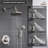 Retro Wall Mount 2 Function Rainfall Shower System with 3 Setting Handheld, Rough-In Valve and Diverter-64077117