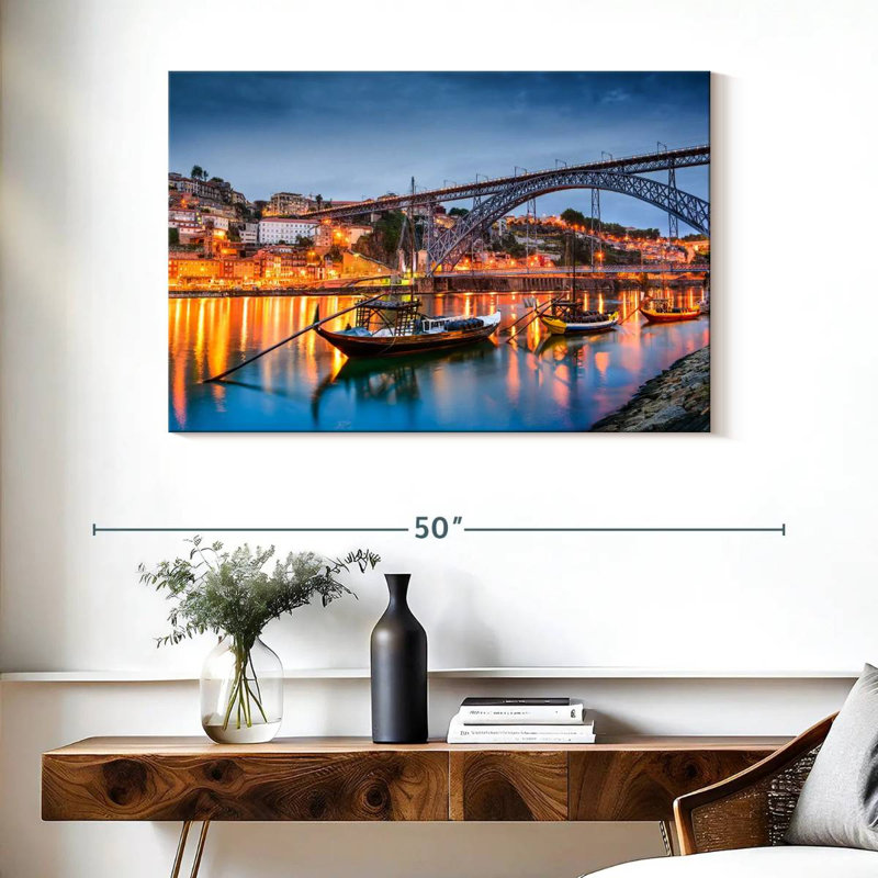 Bateaux du Douro, H 26 po x l 39 po
