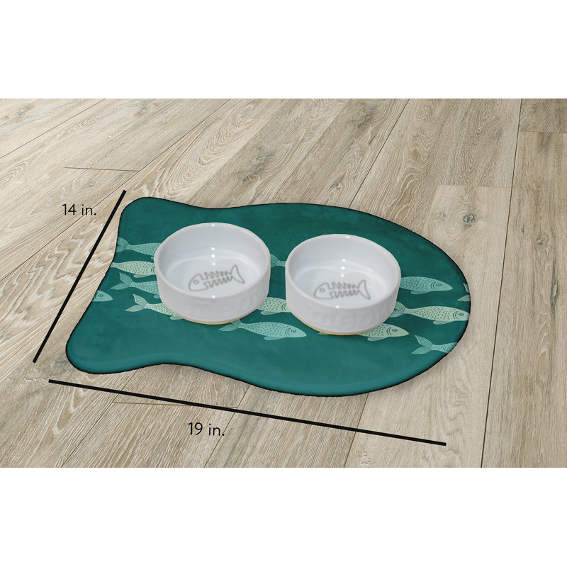 Napperon en forme de poisson