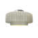 Ceramic LED Semi Flush Mount