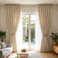 Natural Fabric Curtain Holdback/Tieback
