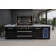 Mont Alpi Mai805-bssfc-exc 6-burner 115000 Btu Black Stainless Steel Island Outdoor Kitchen Bbq Gas Grill + Fridge Cabinet + Granite Countertops + + Grill Cover + 25" Right Extra Storage Cabinet