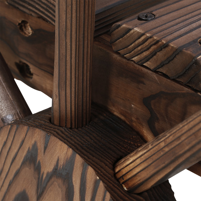 Harley Solid Wood Fir Outdoor Bench
