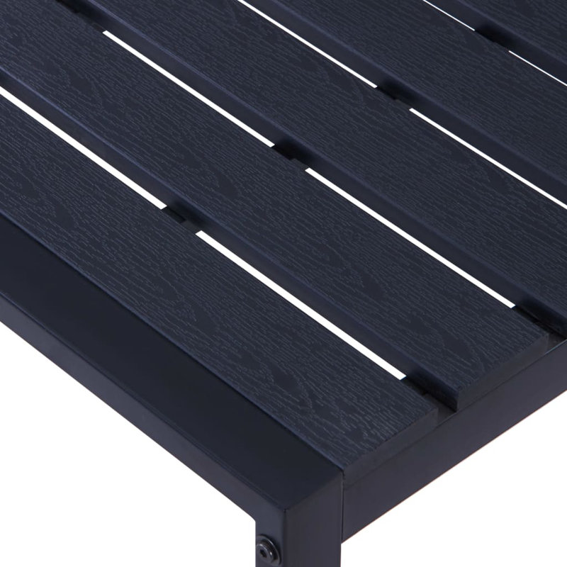 Luchina Iron Outdoor Bench, 45cm H x 180cm W x 40cm D