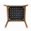 Ensemble de 2 chaises en cuir de polyuréthane et en bois d'hévéa robuste-1734691525