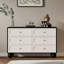 Buffet d'appoint moderne à 6 tiroirs Modern