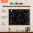 VEVOR No Steel Manufactured Wood Chalkboard