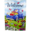 Drapeau de jardin Welcome-51049220