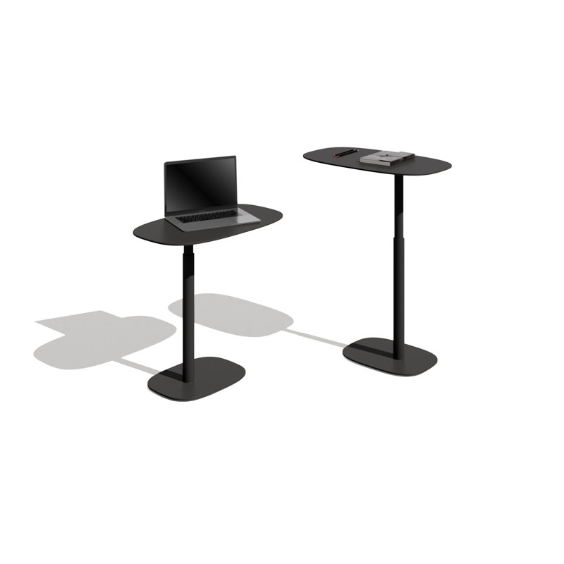 Serif End Table, Pepper