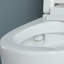 Toilette intelligente CRESTLE avec bidet, allongée, 17,5 po de hauteur ADA, couvercle à ouverture / fermeture automatique, mode ECO, stérilisation UV, pré-brumisation, chasse d'eau automatique / de secours 1,2 GPF avec score de 1000 g MaP, laveuse / sécheuse chaude, siège chauffant, veilleuse , Télécommande