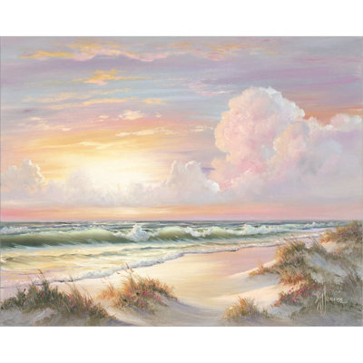 " Golden Sunset On Crystal Cove "