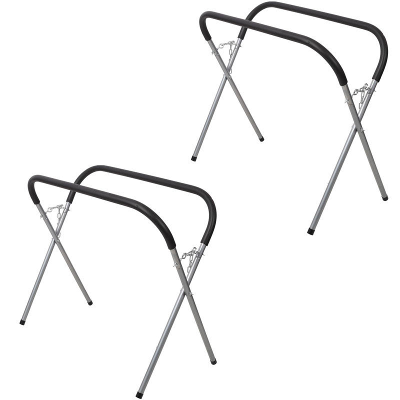 Ensemble de 2 tablettes de rangement robustes en fil métallique