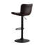 Tabouret de bar pivotant en similicuir-111944040