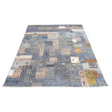 Transitional One-of-a-Kind Rectangle 4'9" X 6'4" Hand Knotted Area Rug
