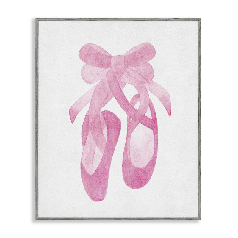 Ballerine, aquarelle, estampe numérique, design par Camila Juncos, H 30 po x l 24 po, Estampe numérique Farmhouse
