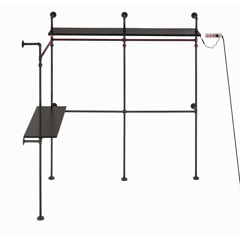 Industrial Pipe Clothing Rack