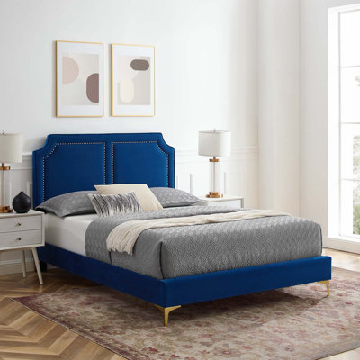 Modway Novi Performance Velvet Bed