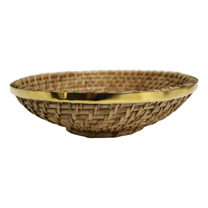 Bay Isle Home™ Rattan Decorative Basket