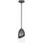 Luminaire suspendu en nickel brossé à 1 lumière Gobles-98691632