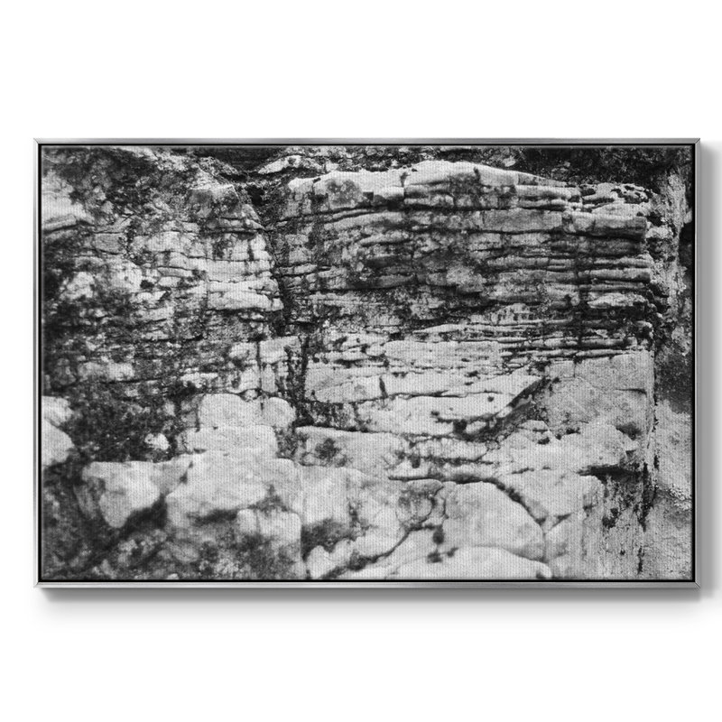 Found Textures XVIII sur toile de qualité supérieure - prête à être accrochée, H 27 po x l 41 po x P 2 po