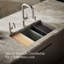 Riverby® 33" undermount double-bowl workstation kitchen sink-1731489187