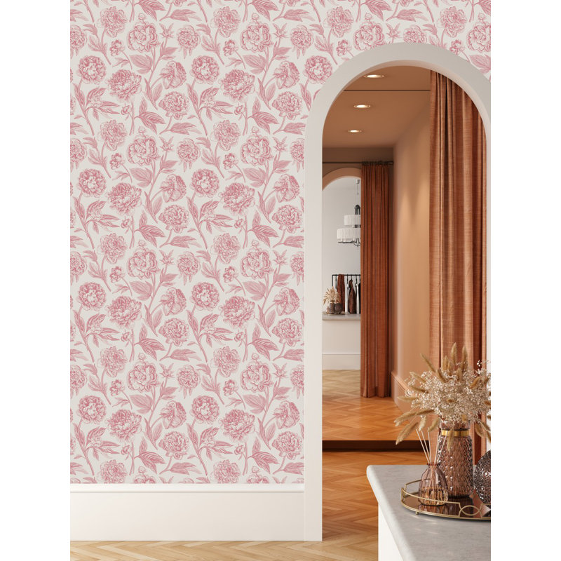 Carreau de papier peint auto-adhésif l 25 po, L 2,09 pi x L 10,42 pi