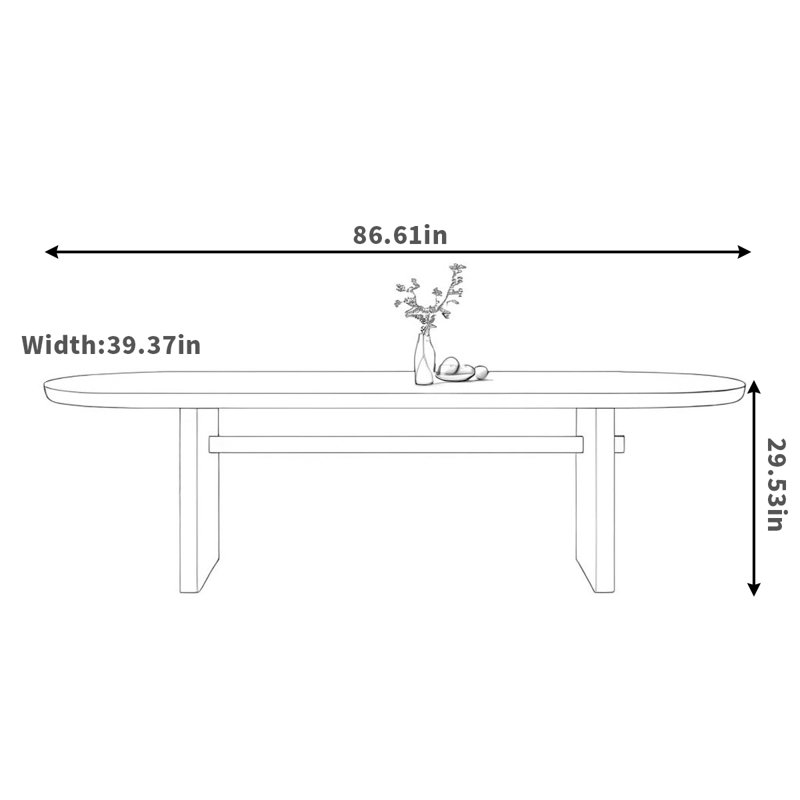 Herminda, 29.53"H x 86.61"L x 39.37"W, Cream White