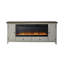Console télé Harlowe 80 po avec foyer-2060873357