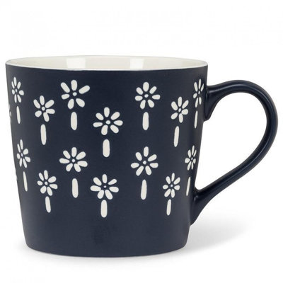 Tasse graphique à mini fleurs