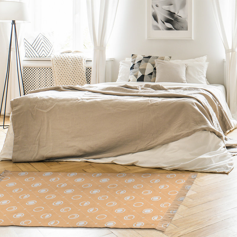 Tapis de la lune phases orange, Oui