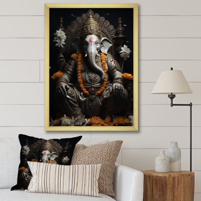 Dinvers Hinduisim Divine Ganesha I, reproduction d'art sur toile