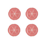 Cabbage Pink Plate 7", Set of 4