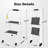 2 Step Ladder, 2 Step Stool For Adults,2 Step Ladder Folding Step Stool With Cushioned Handle Step Ladder With Wide Anti-Slip Pedal Ergonomic Design-968732350