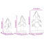 1.31' H Artificial Christmas Tree