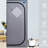 Full Body Portable Steam - Home Spa Center. Grey. 2.2L Generator. 150F Max Temperature. Approved. Remote Controlled With Timer. Foldable Chair Included. Waterproof & Heatproof. , Leak-, -Proof. 9